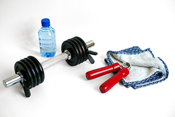 Entraînement pour homme pressé 