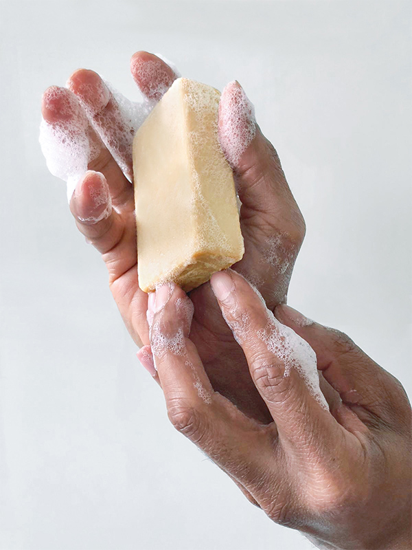 Pain de Savon Surgras Bergamote d'Italie & Menthe Poivrée