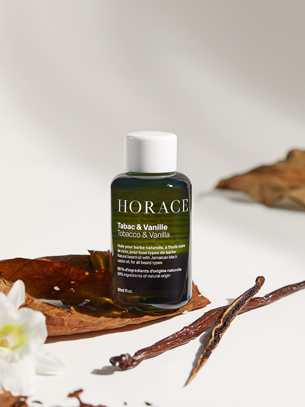 Huile pour Barbe Tabac & Vanille