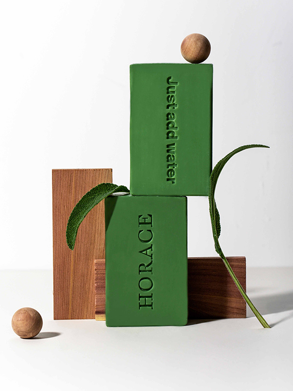 Pain de Savon Surgras Cèdre de Virginie & Feuille de Sauge