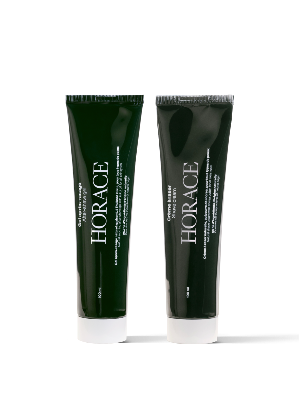 Duo Crème à Raser + Gel Après-Rasage
