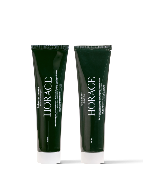 Duo Gel à Raser + Gel Après-Rasage
