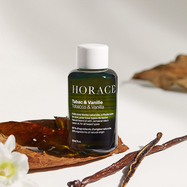 Huile pour Barbe Tabac & Vanille